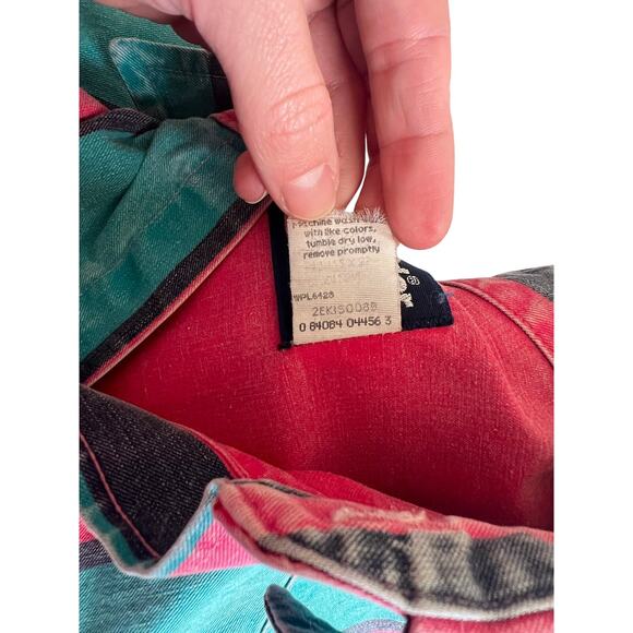 Wrang Vintage Brushhopper In Pink/Blue size 17.5-35, Pre-Loved Country Cowboy - Picture 10 of 11